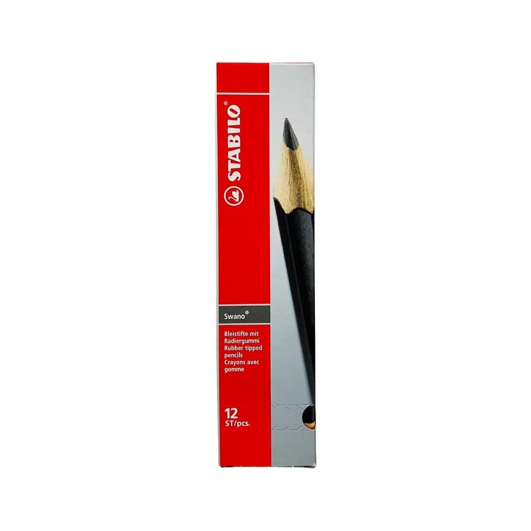 Lapiz swano negro 12/1 stabilo