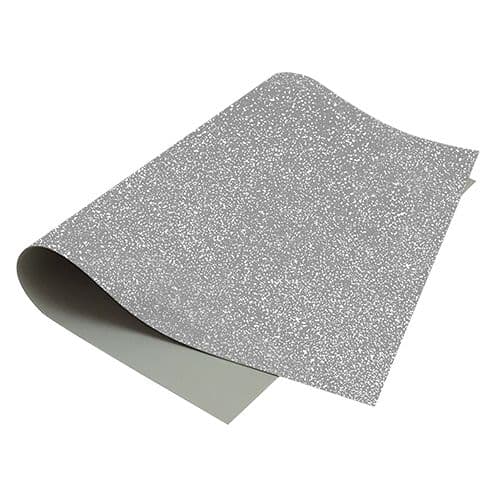 Foami plateado escarchado 50X90CM