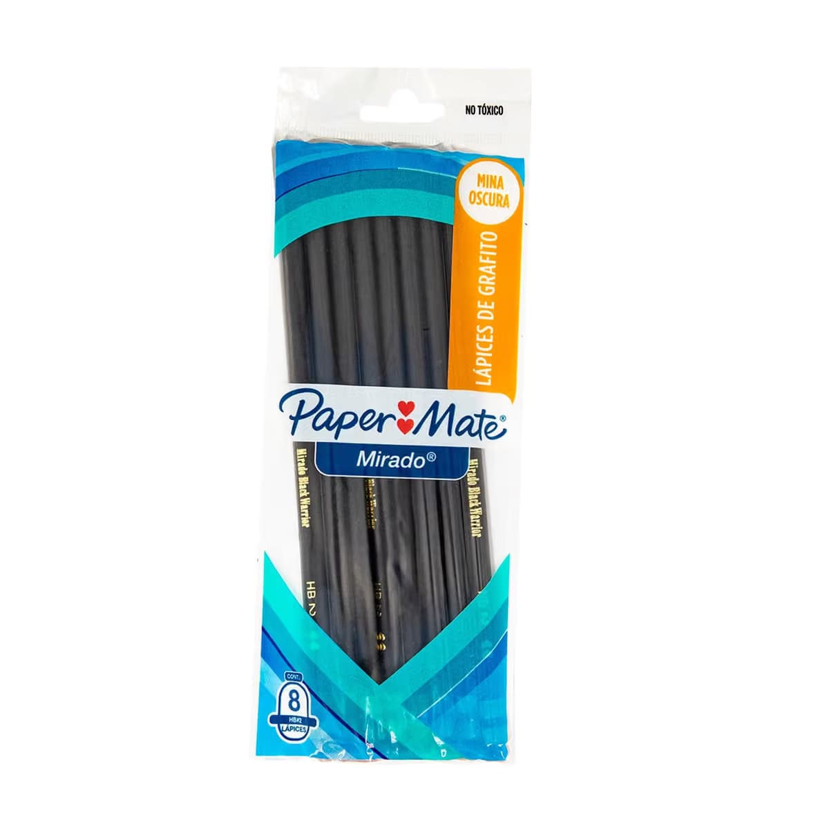 Lapices papermate mirado 8/1 negro