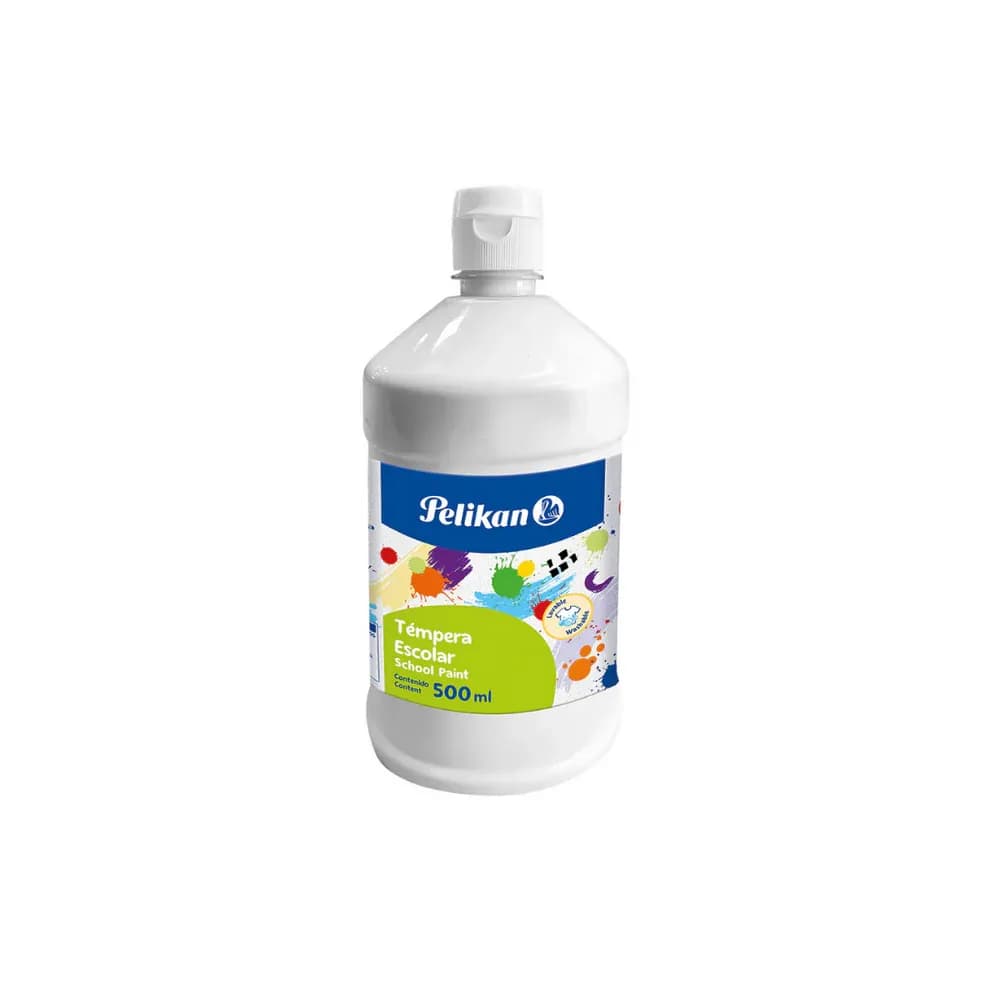 Tempera en botella 500ML blanco NR.04