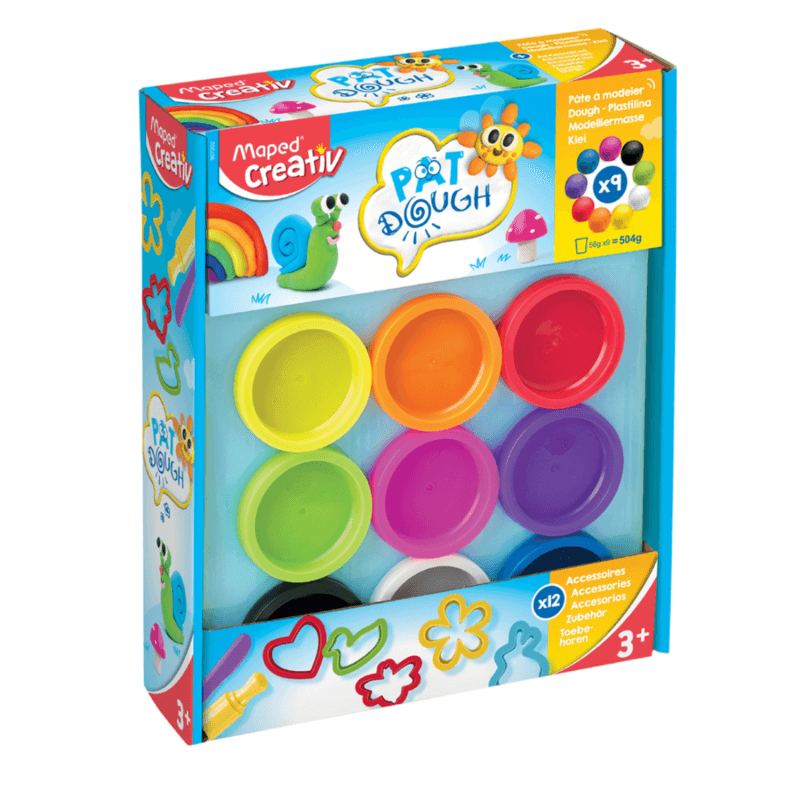 Juego de masillasa creativ 9/1 +12 acc