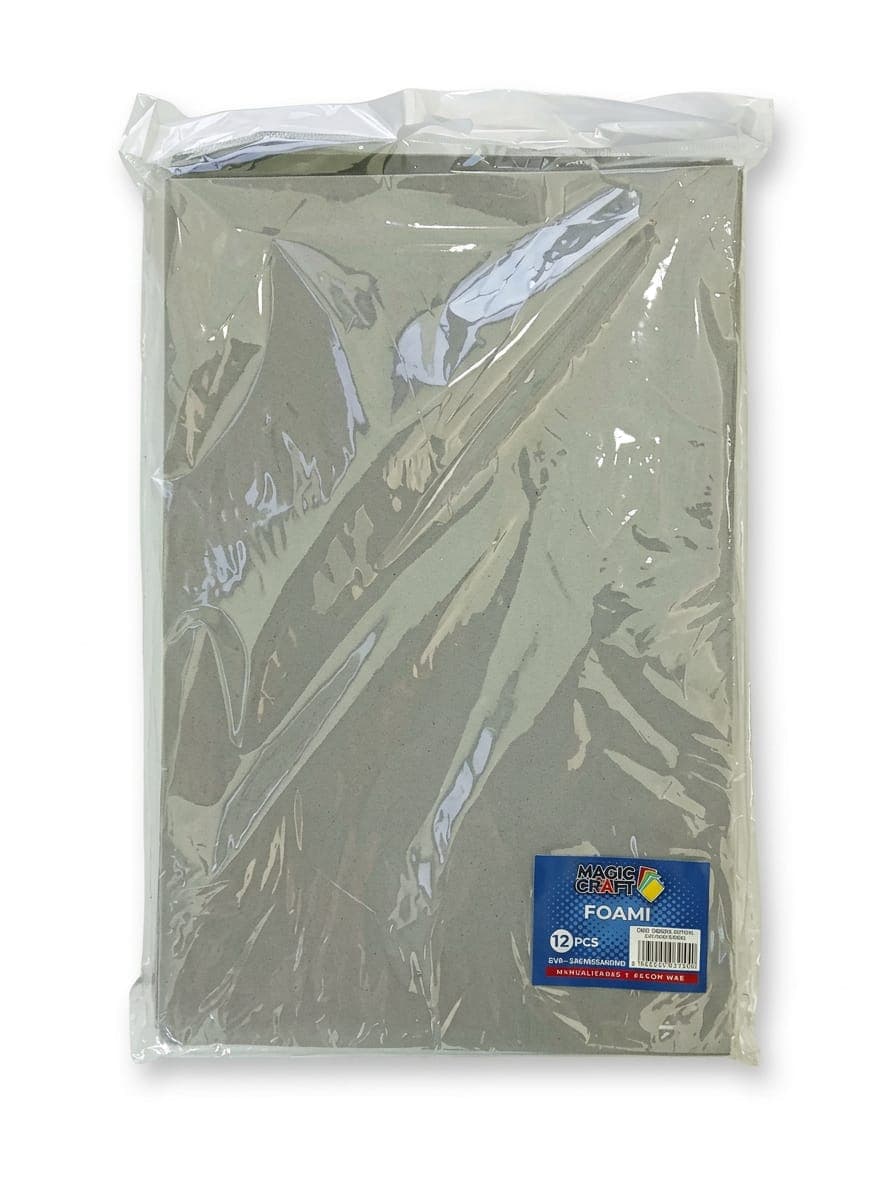 Foami gris s/brillo 10/1