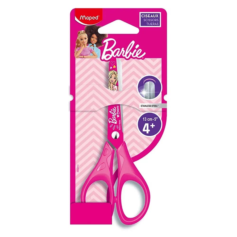 Tijeras 13CM pulsa barbie blister