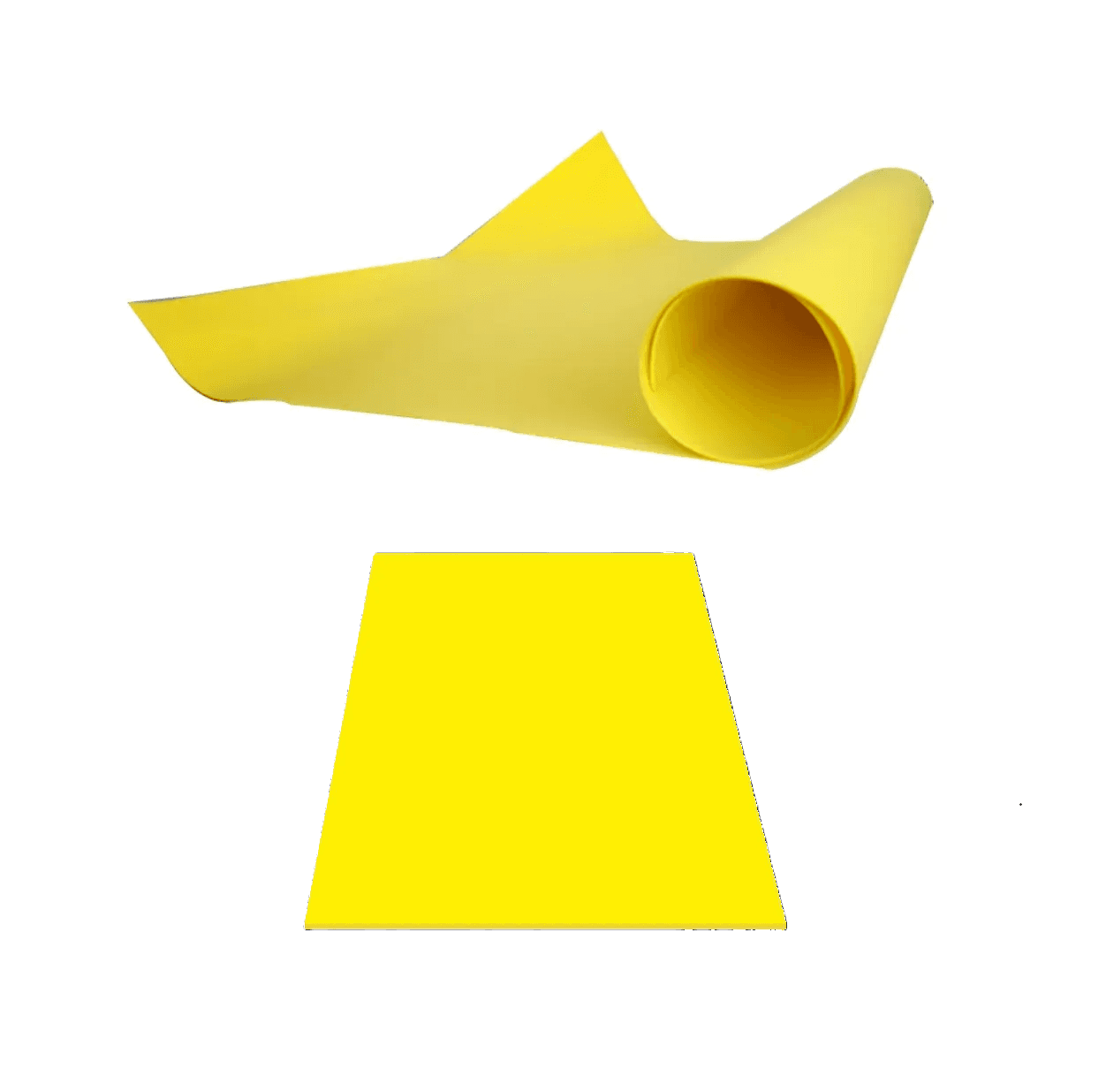 Foami amarillo 50X90CM 2MM