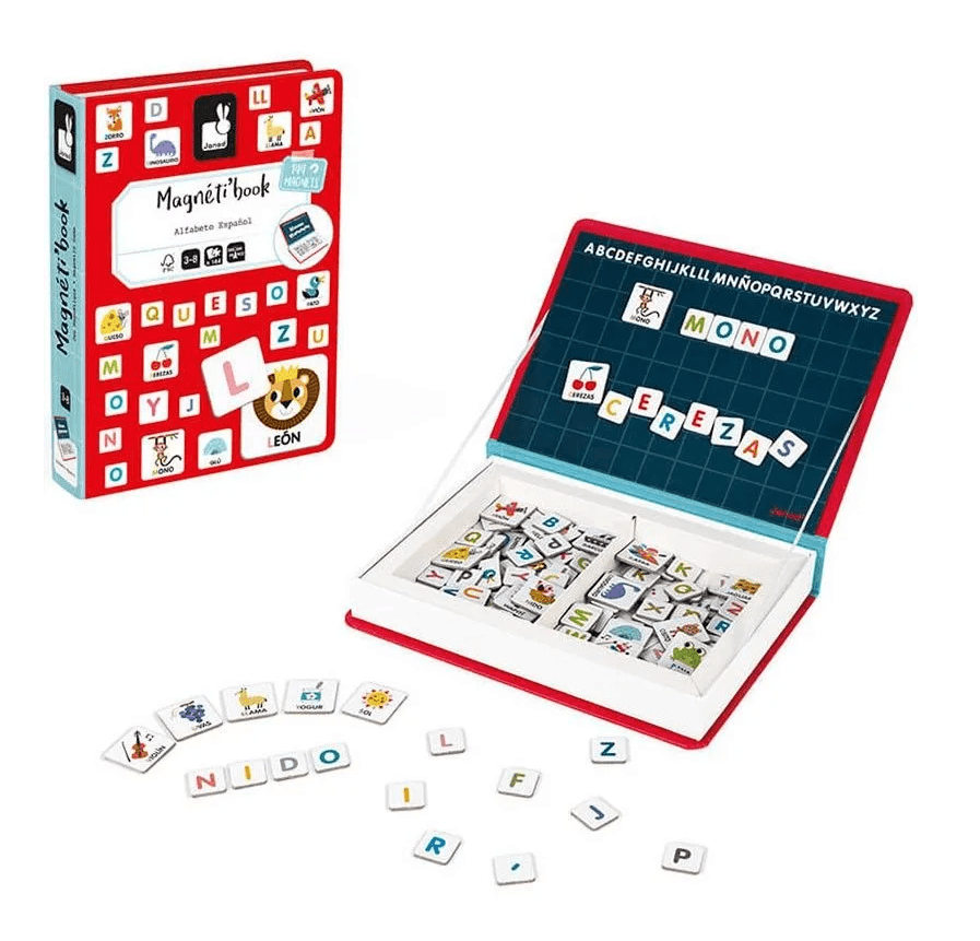 Libros magneticos alphabeto en español