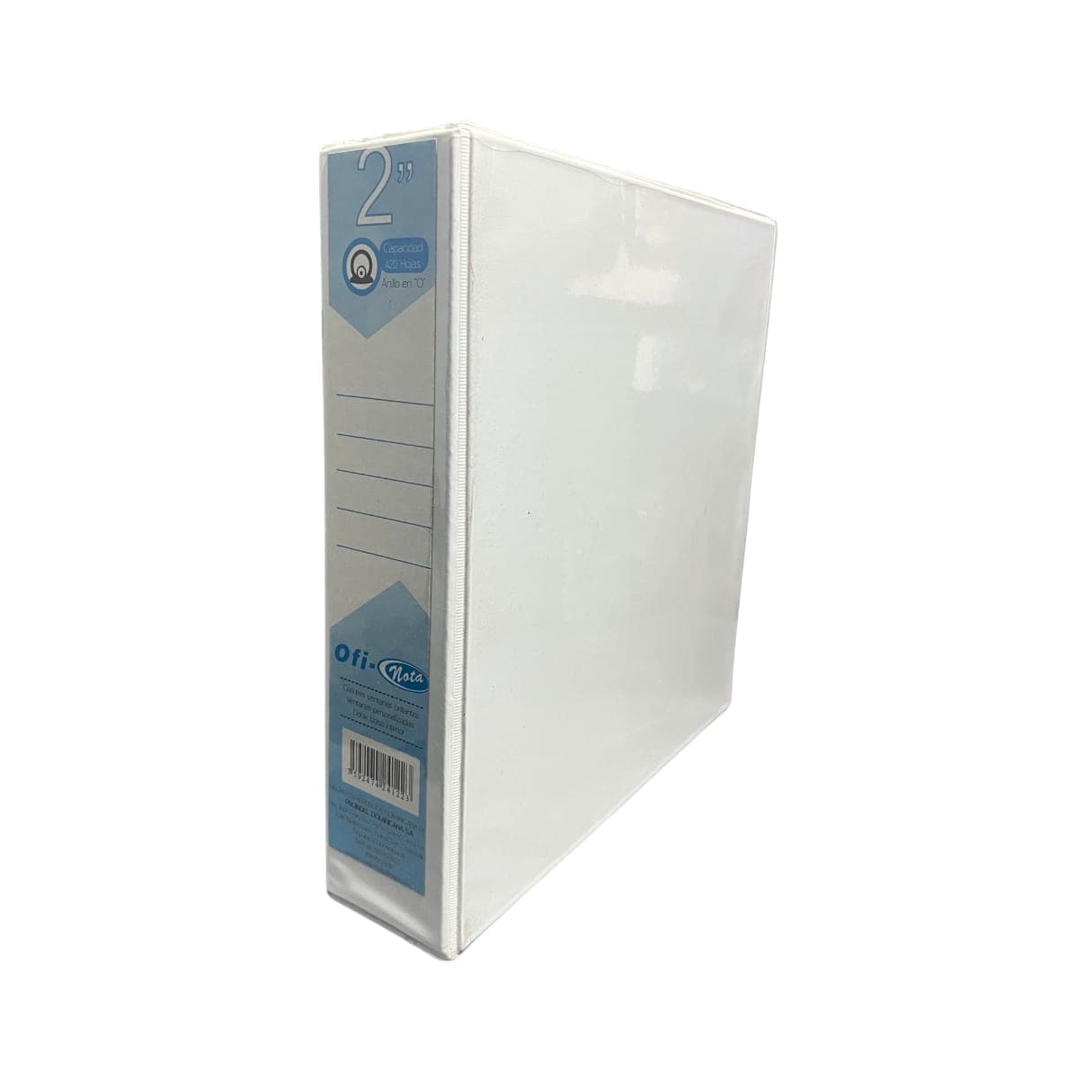 Carpeta ofi-ring 3 aros azul 2''