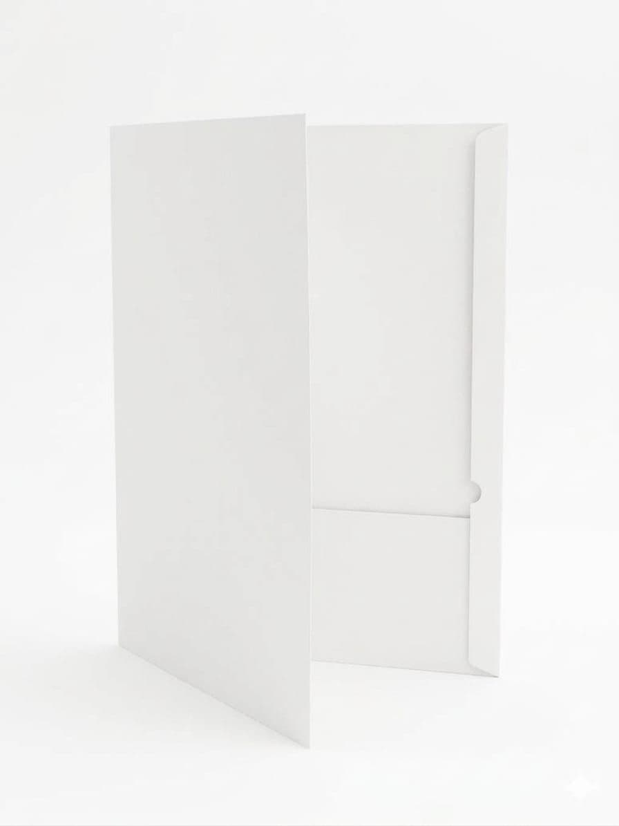 Folders c/bolsillo blanco smarty