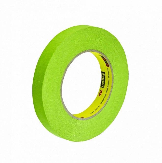 Maskingtape automotriz verde 3M 3/4''X60 yd