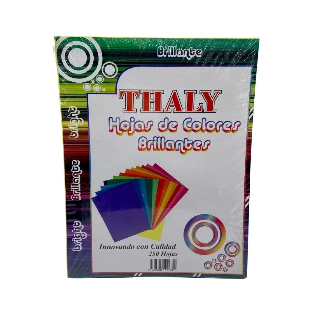 Papel thaly 20 c/brillo 250/1