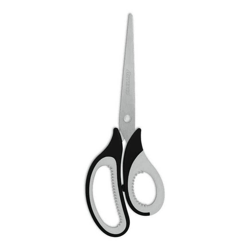 Tijeras 8'' p/oficina superflex blister