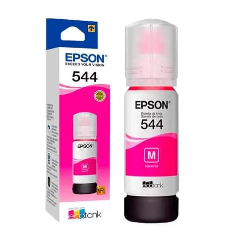 Tinta epson 544 magenta, botella