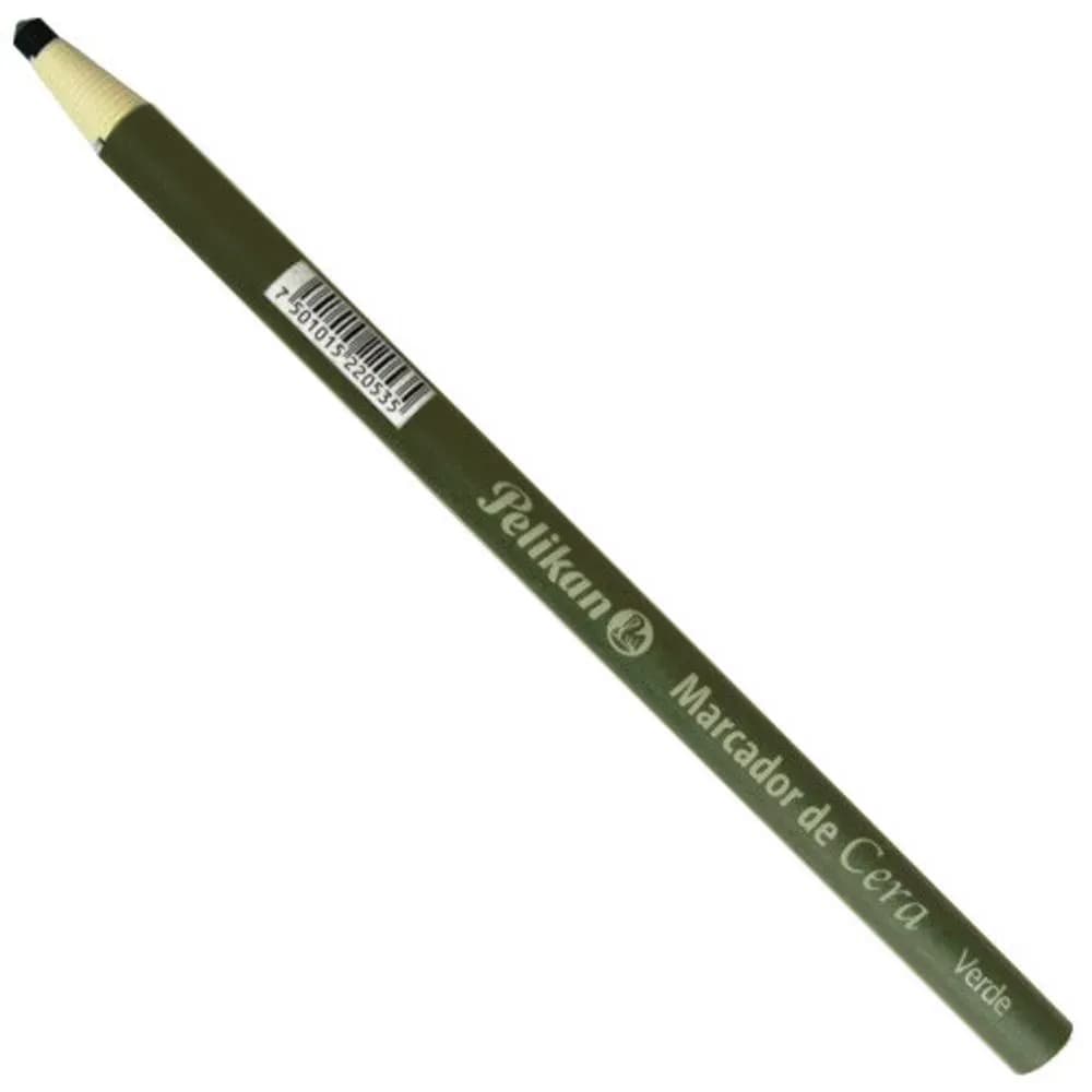 Lapices china marker de cera pel. verde