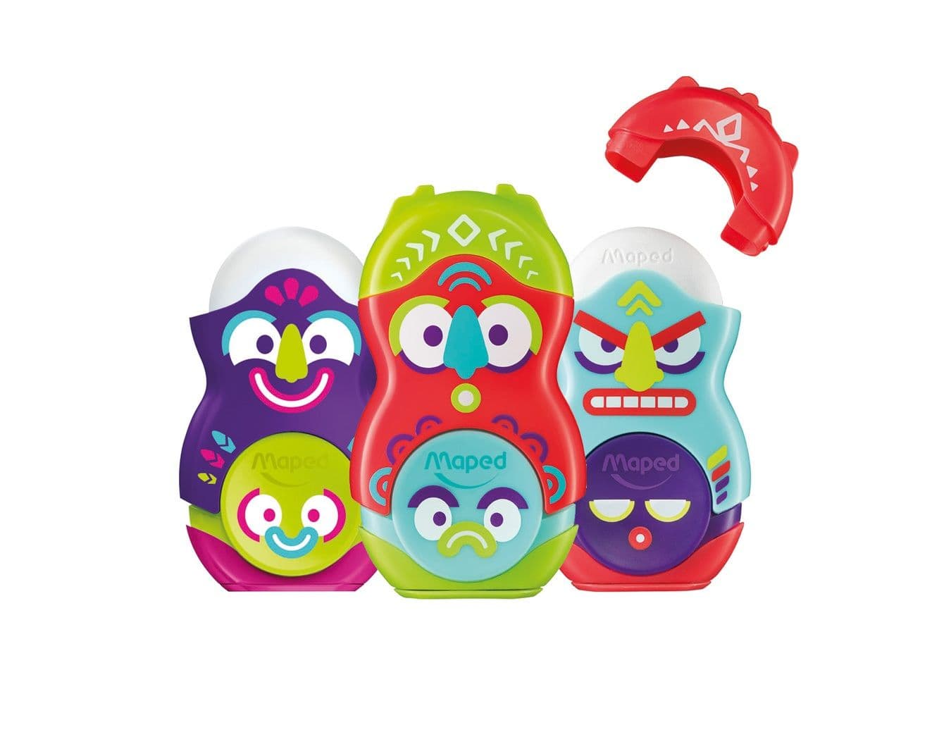 Sacapuntas c/gomas loppy fancy