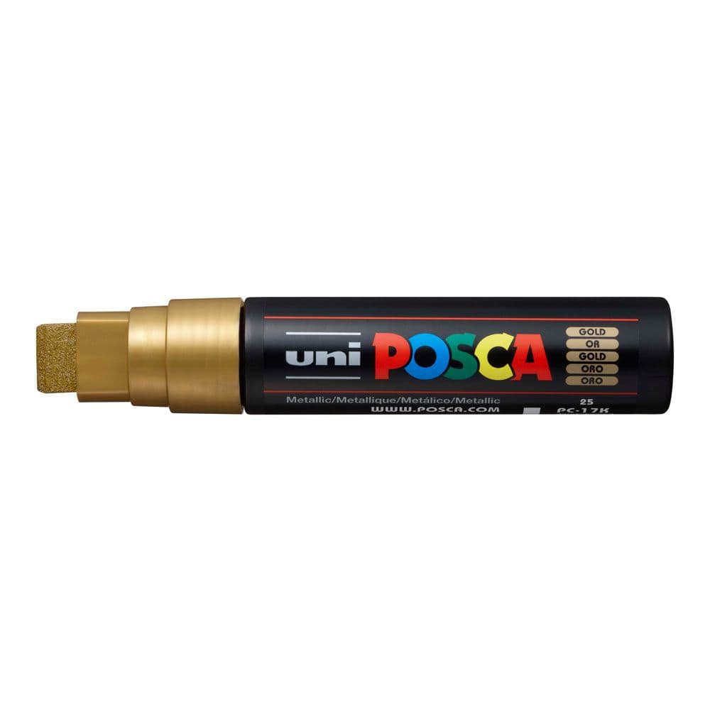 Marcador posca pta. rect. xxl oro
