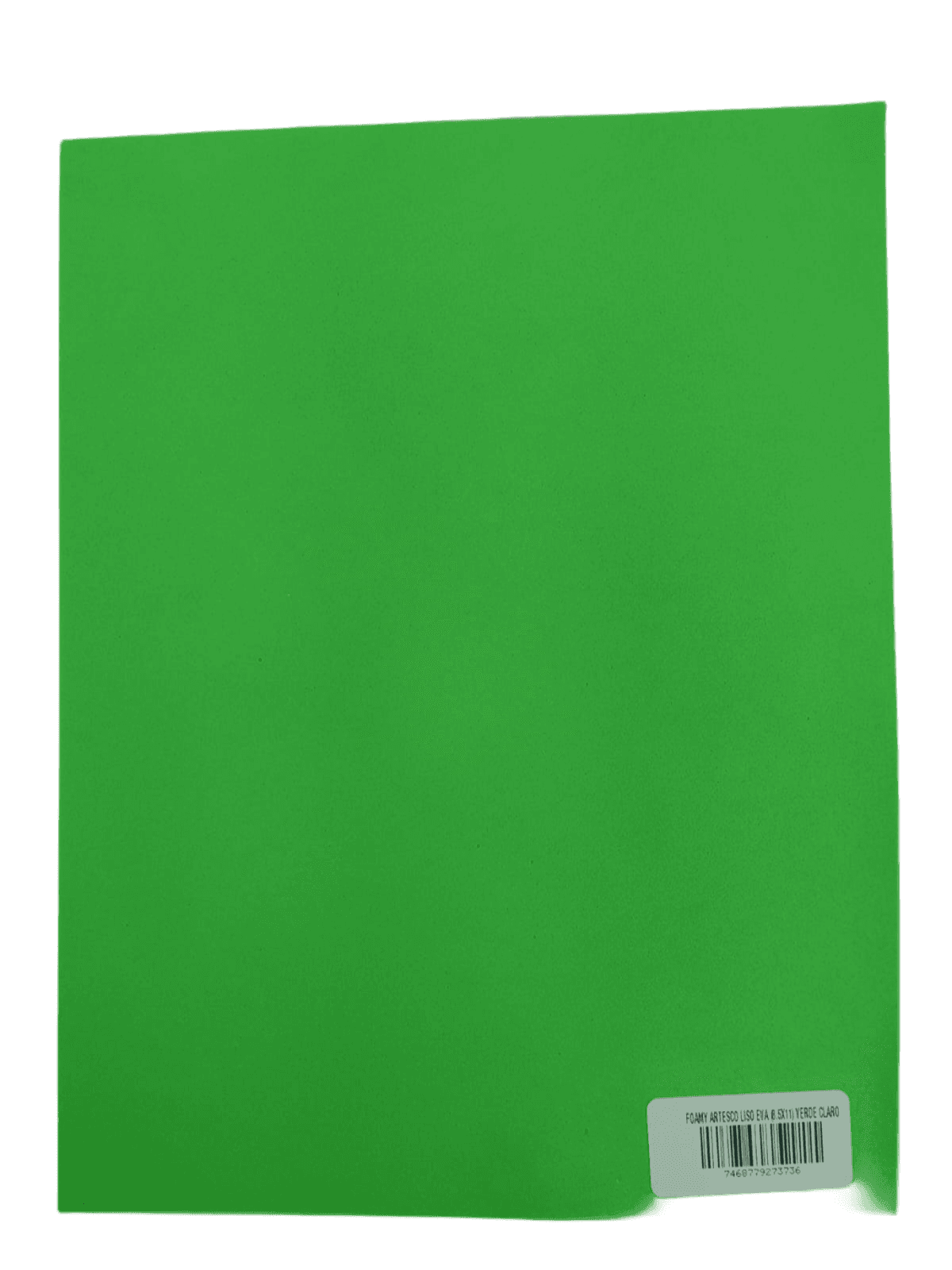 Foamy artesco liso eva (8.5X11) verde claro
