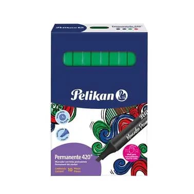 Marcador permanente pelikan verde 10/1