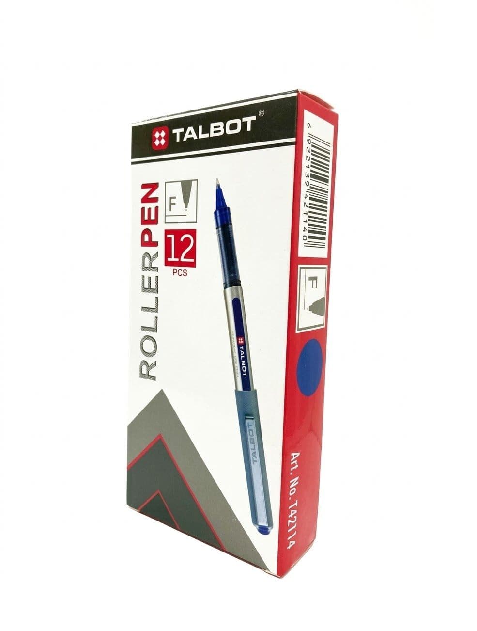 Rollerball azul, punta fina 12/1 talbot