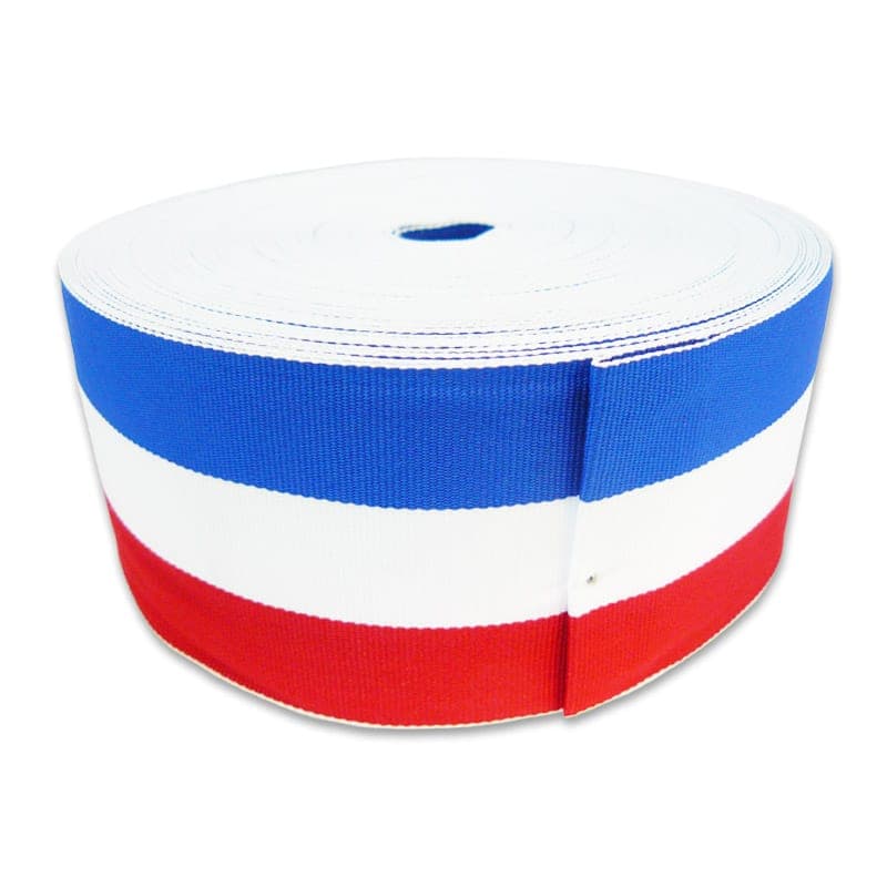 Cinta tricolor de 4´´ 50 yardas