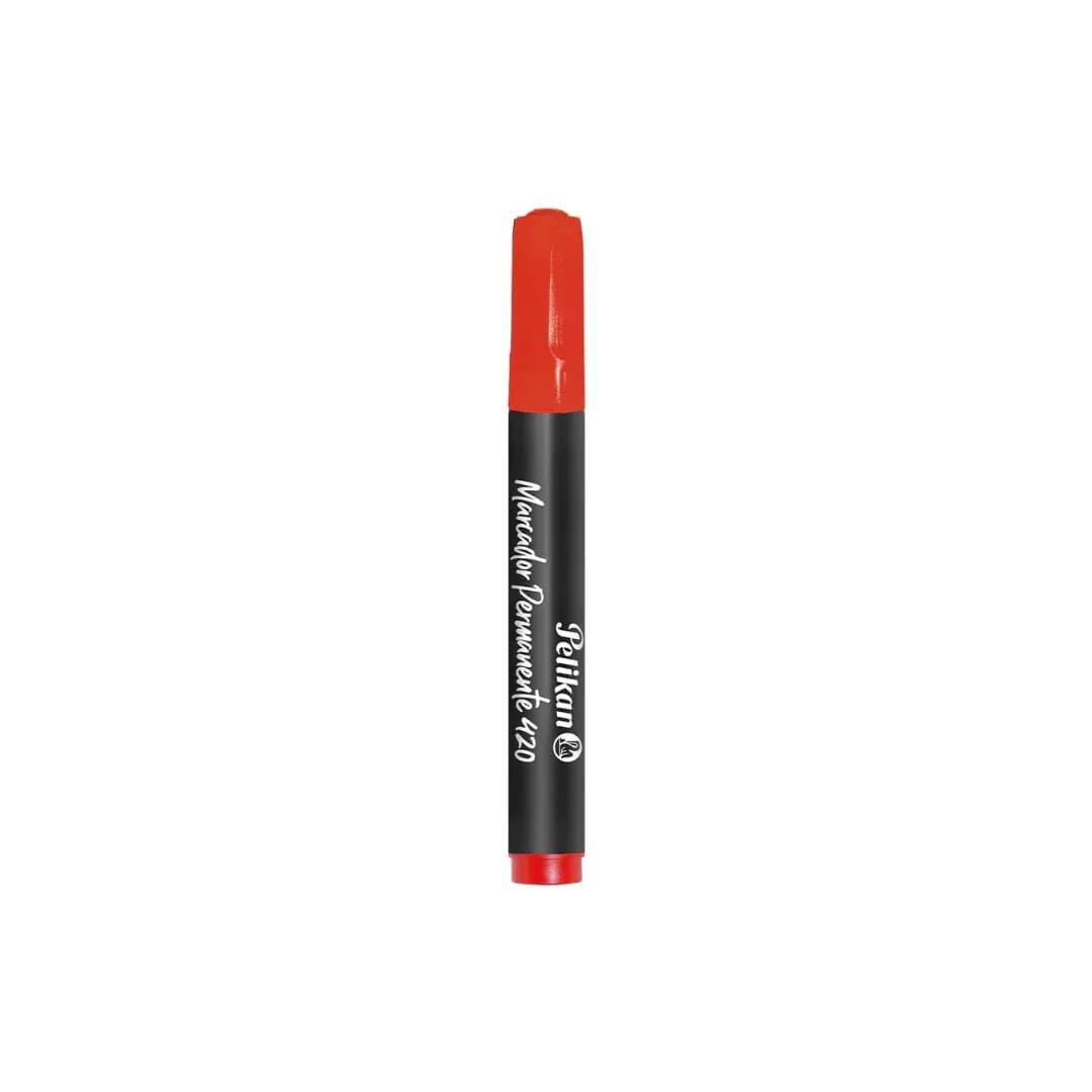 Marcador permanente 420 rojo