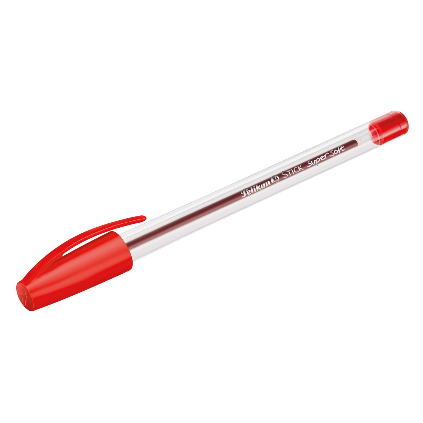 Boligrafo hand stick rojo 1.0MM pelikan