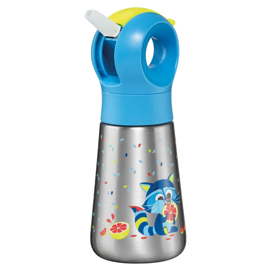 Botella miniz 350ML mapache