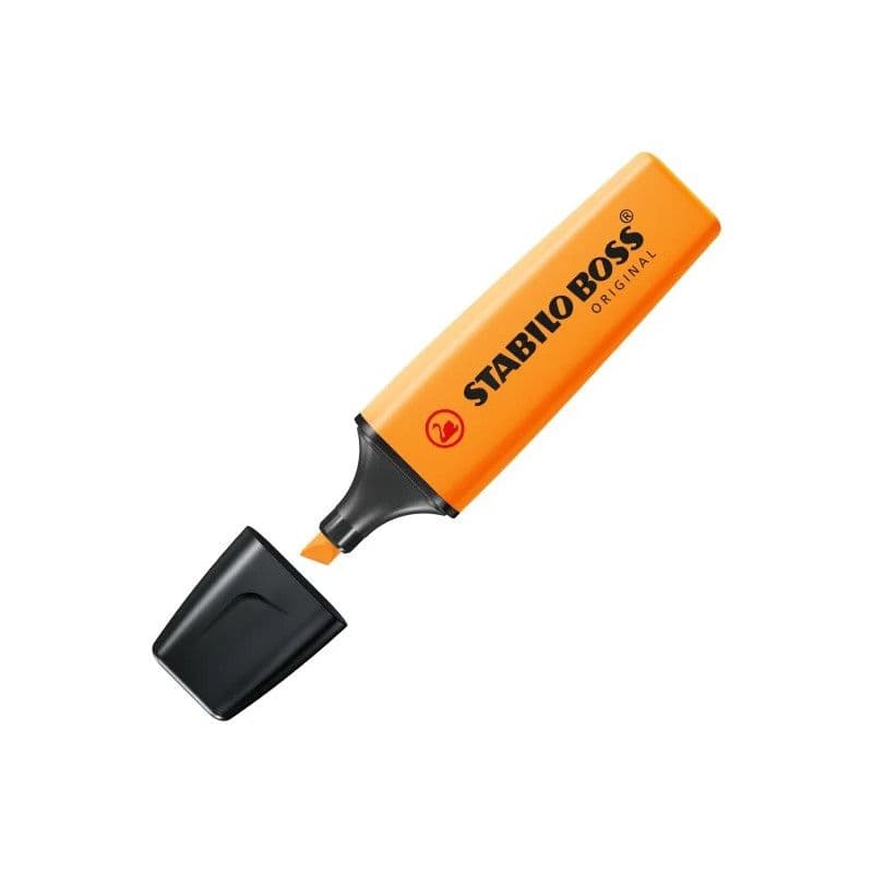 Resaltador stabilo boss naranja neon stabilo