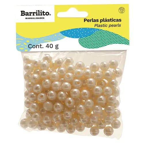 Perlas plasticas bolsa con 40G