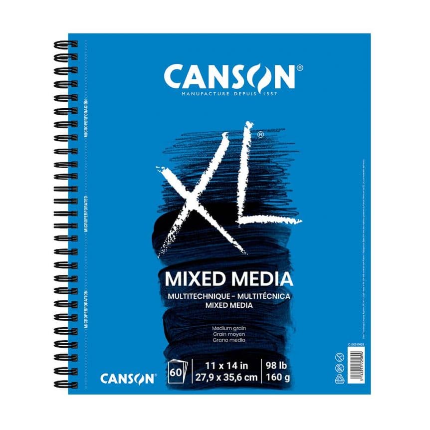 Libretas de dibujo mix media (11X14) 60H