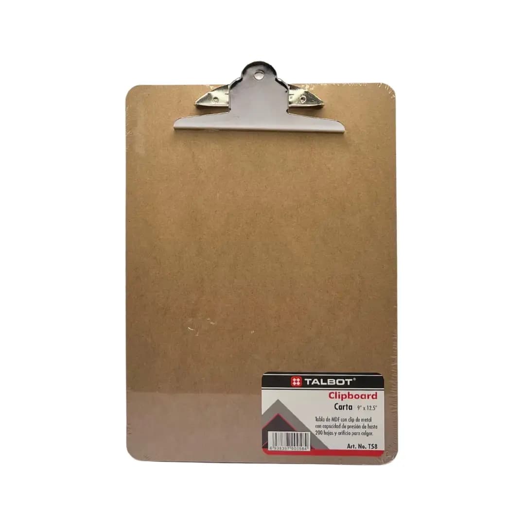 Tabla t/carta mdf (tipo madera) talbot