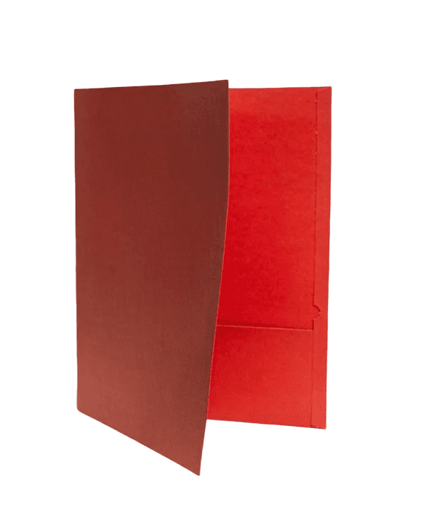 Folders c/bolsillo rojo smarty