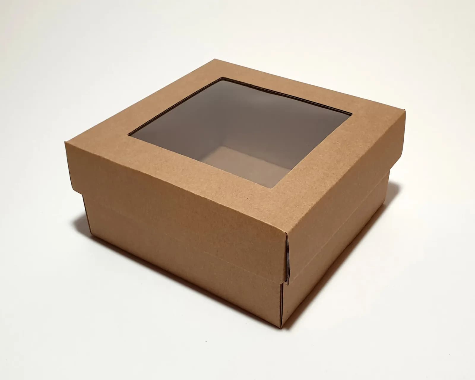 #18A caja carton 4X4X5 con ventana