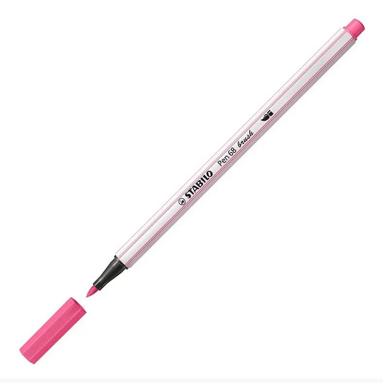 Pen 68 brush violeta stabilo