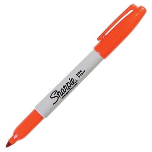 Felpas permanente sharpie fina naranja