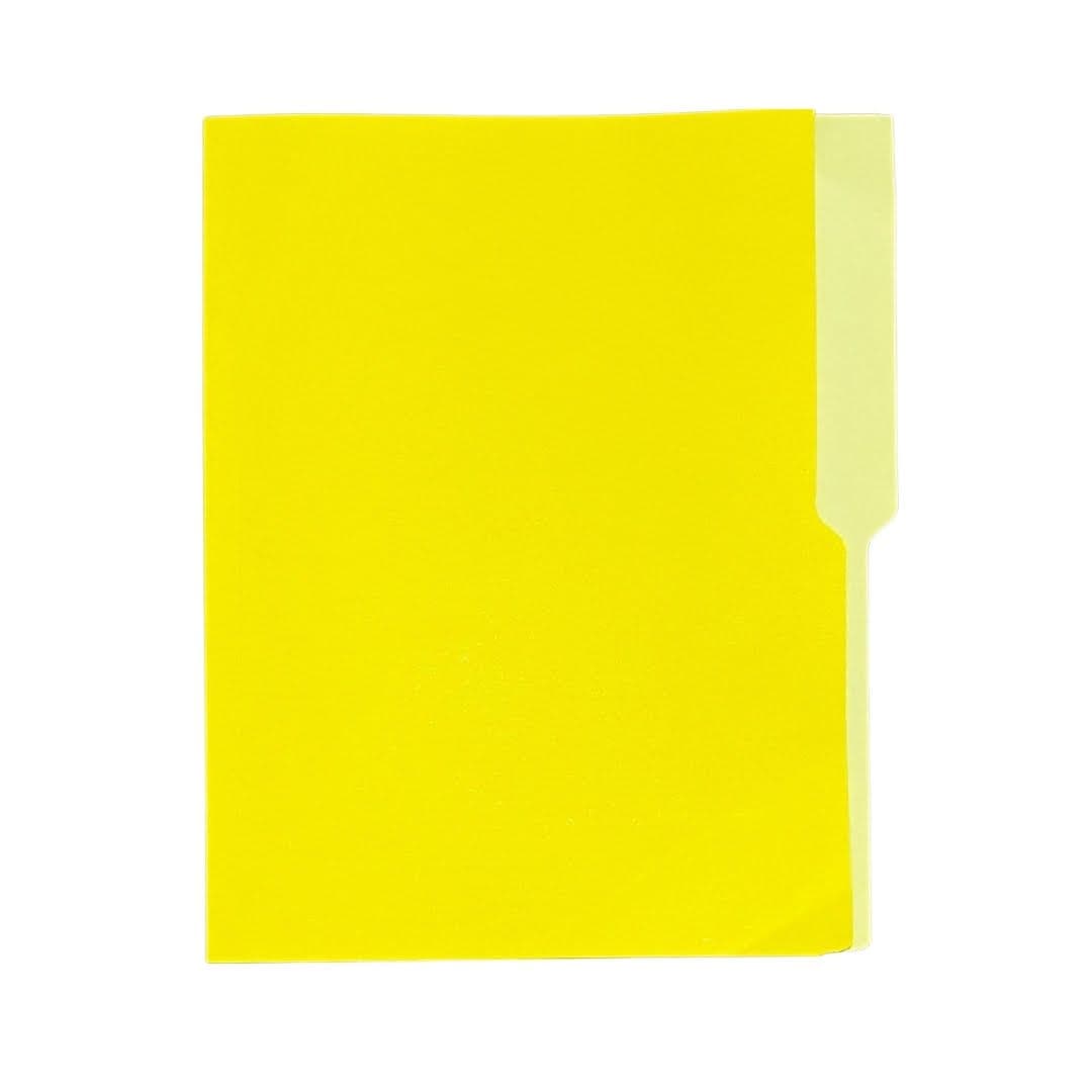 Folder color amarillo irasa