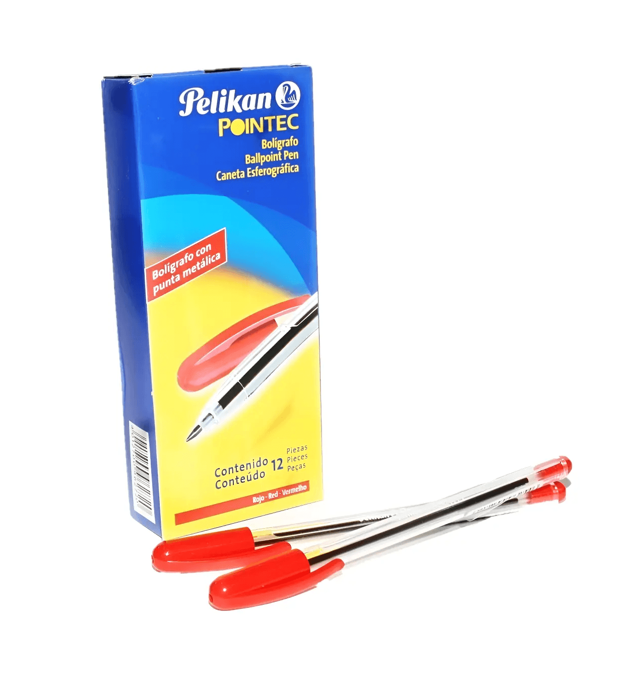 Boligrafo semi-gel rojo 12/1 pelikan