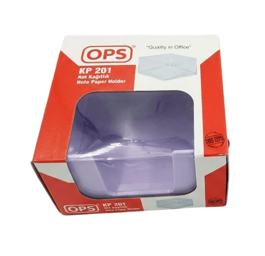Portanotas plastico p/escritorio purpura pastel