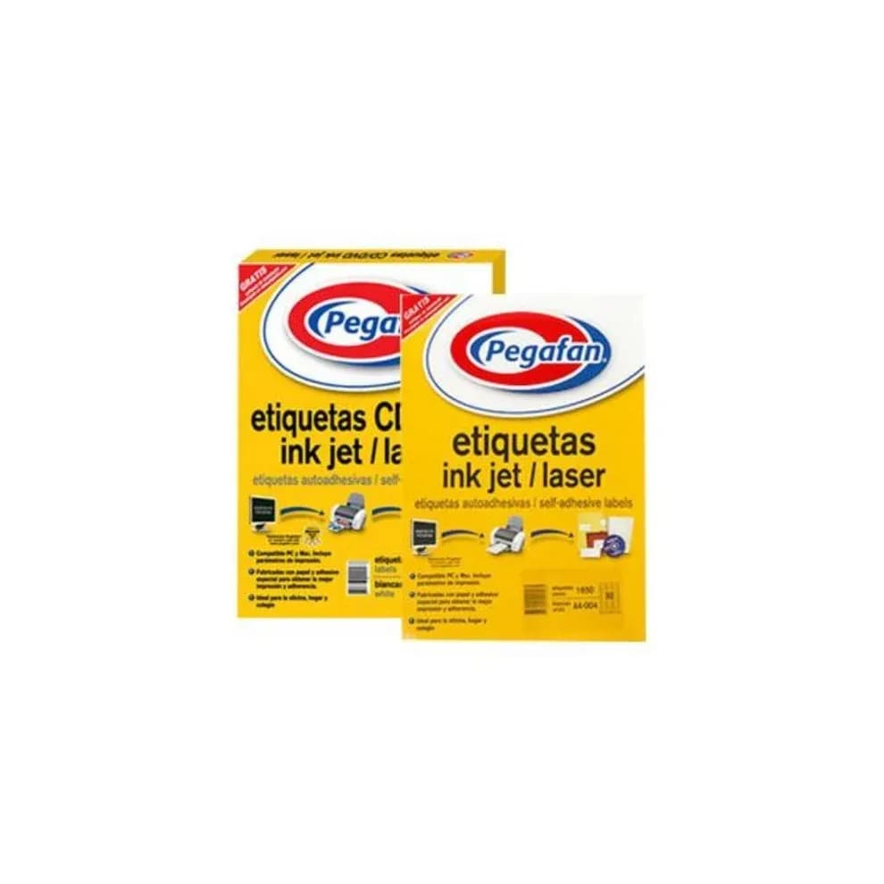 Etiquetas p/cd y dvd A4 100/1