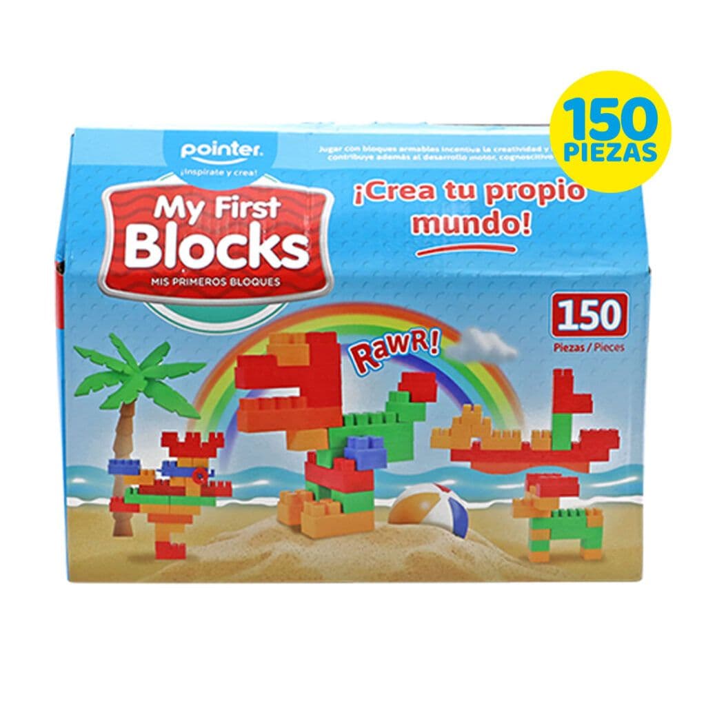Juego bloque 150PZ caja rawn pointer