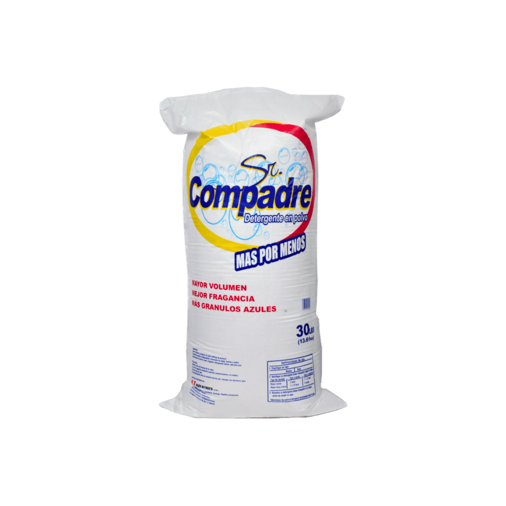 Detergente compadre saco 30 lbs