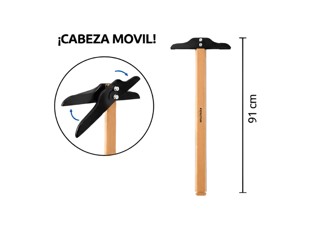 Reglas t 36" cabeza movil (91 cm)