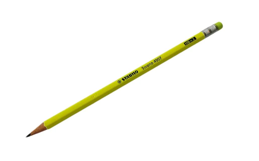 Lapiz pastel swano amarillo stabilo