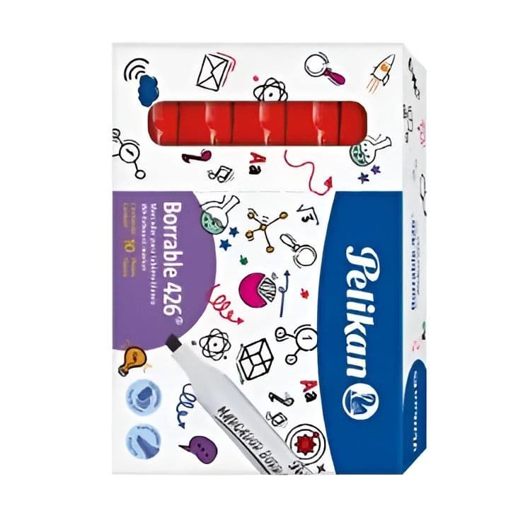 Marcador borrable pelikan 426 rojo 10/1