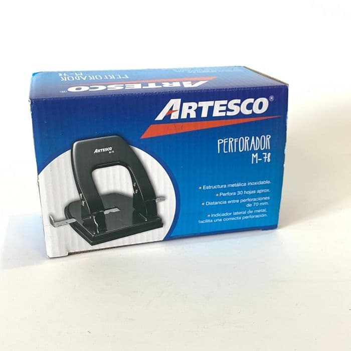 Perforadora 2 hoyos M78 artesco