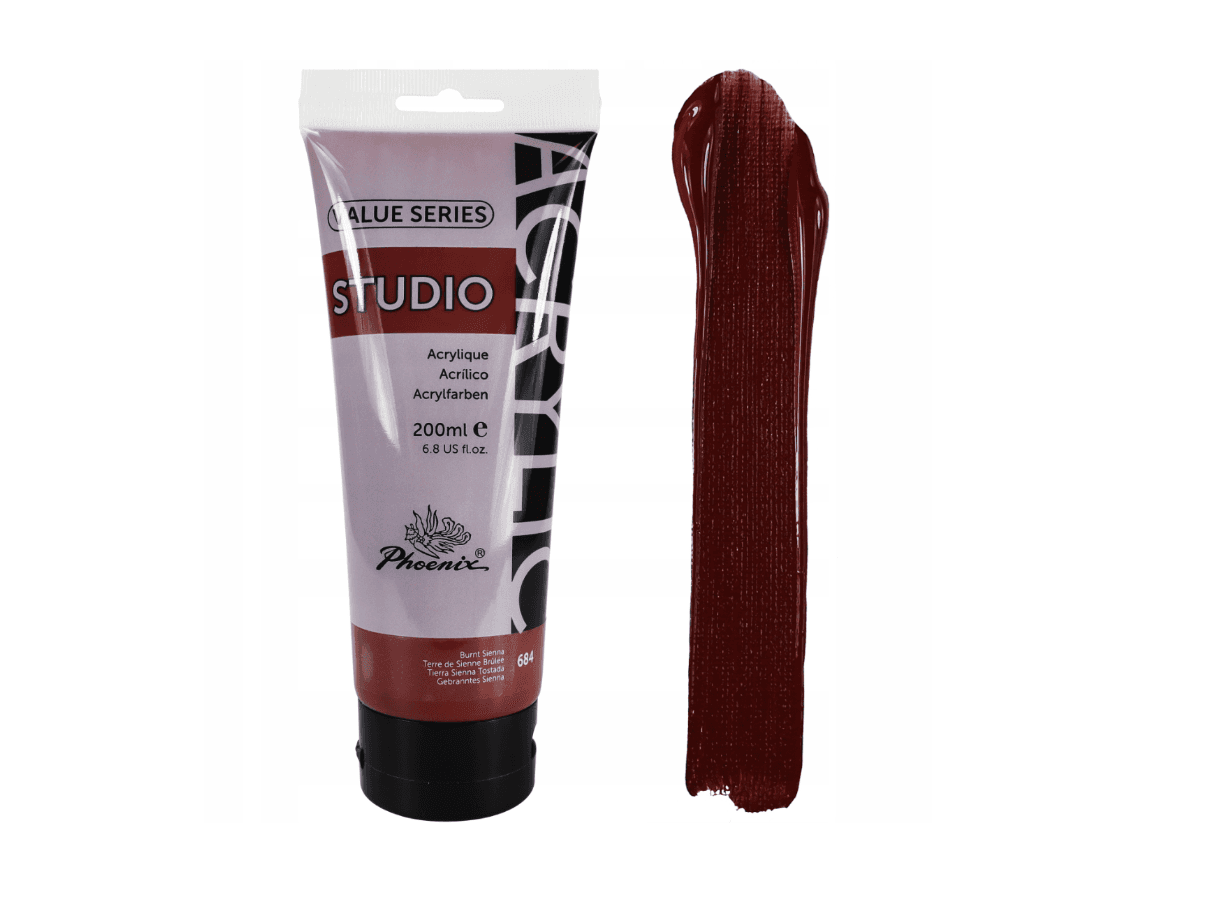 Acrilica studio ( 75 ml ) burnt sienna 684
