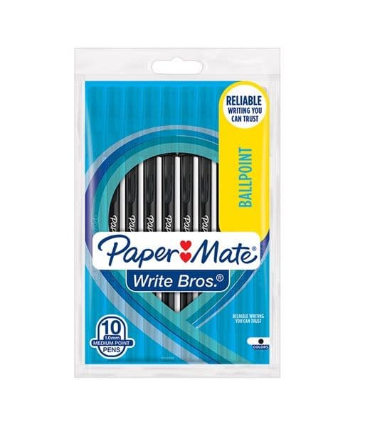 Boligrafos writebros 10/1 negro