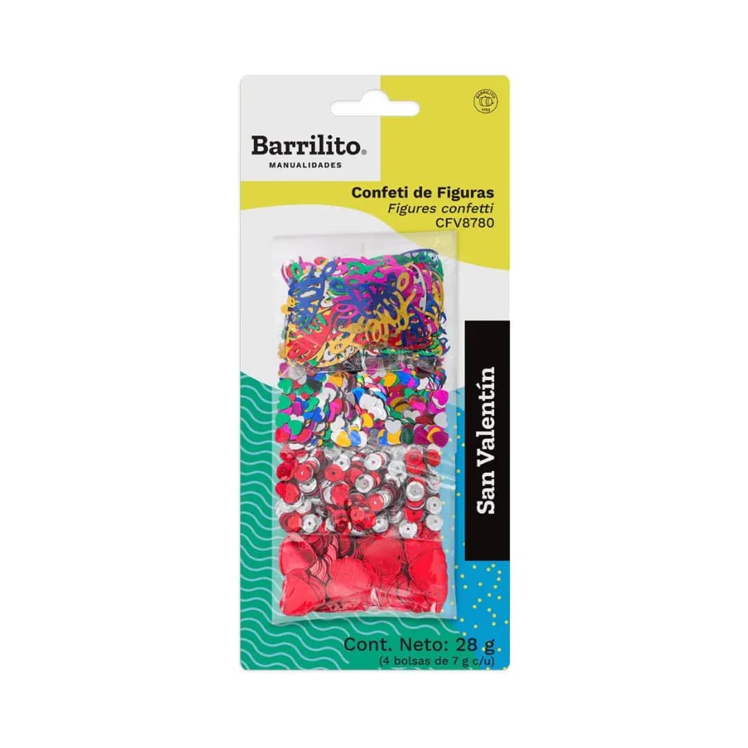 Confeti figuras san valentin 28G