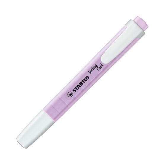 Resaltador swing cool pastel violeta stabilo