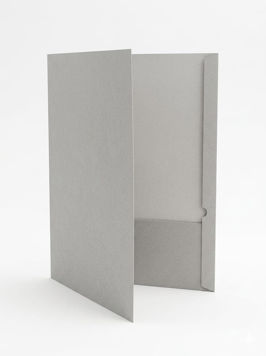 Folders c/bolsillo gris smarty