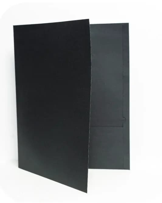 Folders c/bolsillo negro smarty