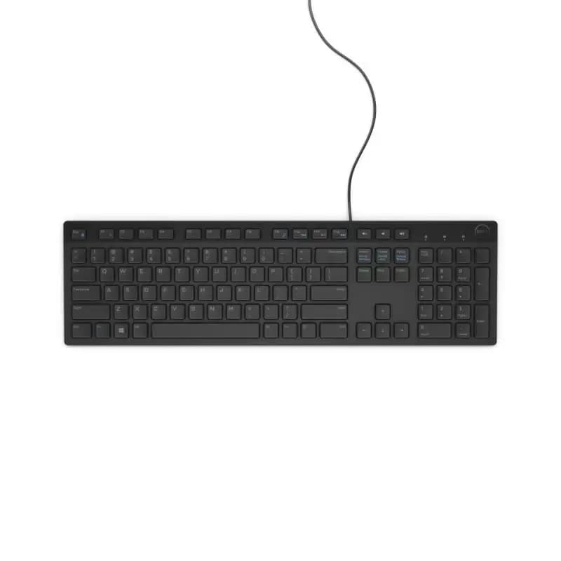 Teclado dell refurbished negro usb